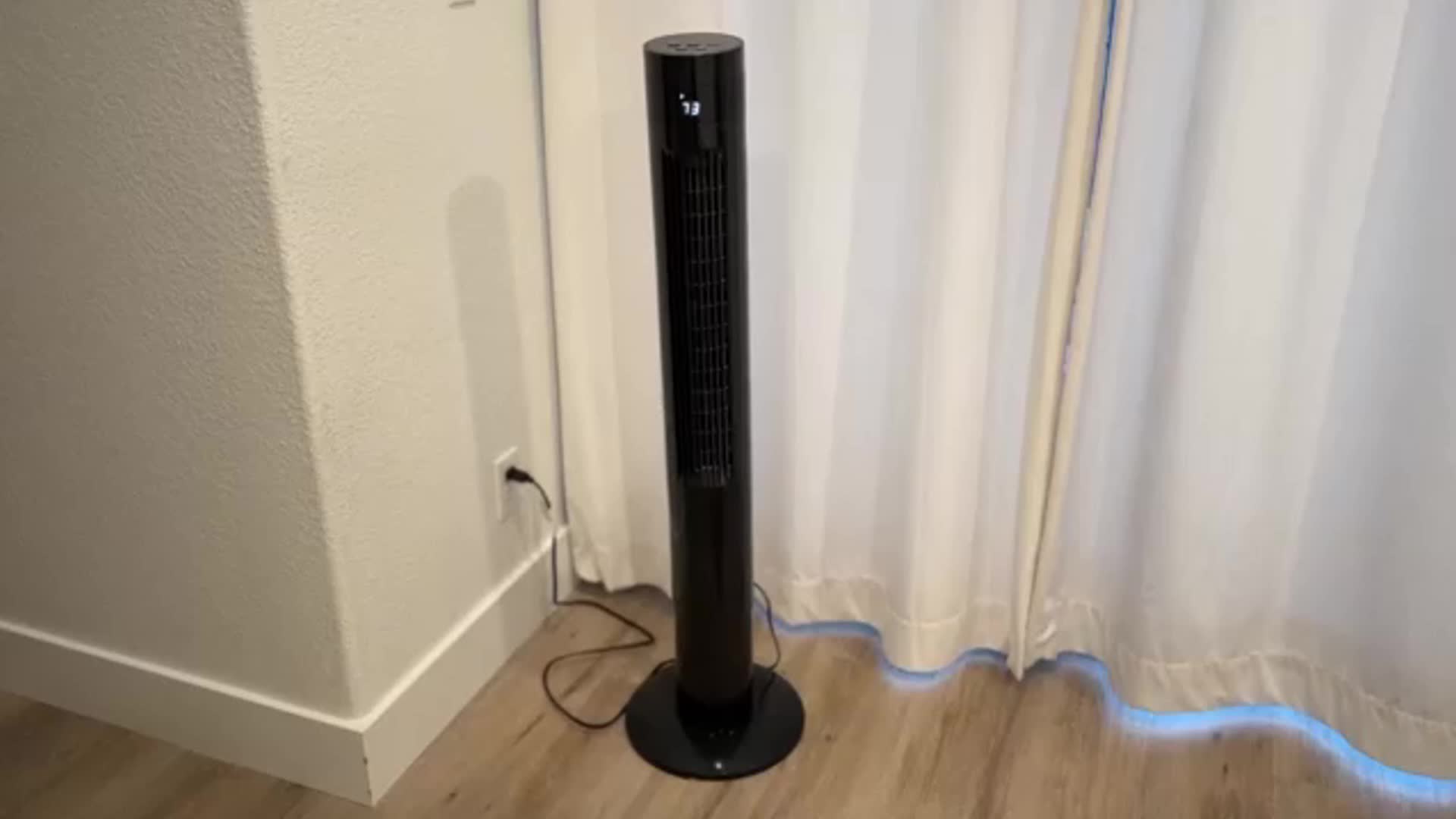 43-Inch Tower Fan Portable Floor Fans 85 Degree Oscillating Fan Quiet Cooling 12H Timer Standing Bladeless Electric 3 Speeds Wind 3 Modes Bedroom Office - Image 10